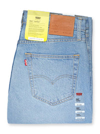 502 STRETCH DENIM JEANS BOTTOM TROUSER LIGHT BLUE NEW