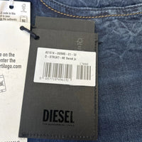 D-Strukt Jogg Jeans Slim Leg Washed Blue