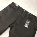 Hugo Boss Jeans Black Maine 3 Slim Straight Stretch Cashmere Denim